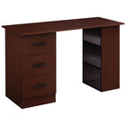 HOMCOM 47.25" Computer Desk with Storage - Walunt-A 47.25" long tabletop provides you with ample working area and space for your laptop 