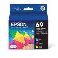 Epson 69 Ink Cartridge Combo Pack - Cyan/Magenta/Yellow-Better quality than the lab