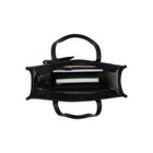 Bugatti - Sac fourre-tout Astoria en Saffiano pour ordinateur portable jusqu’à 15,6 po – Noir-Compartiment principal muni d’une fermeture éclair pour un rangement sécurisé
