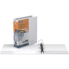 Davis Group QuickFit D-Ring View Binder - 2" - White-11.5"H x 11"W (For Letter Size)