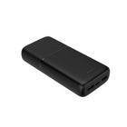Evry - Chargeur portable à trois sorties USB de 20 000 mAh - Noir-Recharge trois appareils