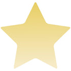 JAM Paper Standard Label Rolls - Star Shaped - 2 3/4 x 2 7/8 - Gold Matte Foil - 125 Labels/Roll-Size: Star ( 2 3/4 x 2 7/8 Inches ) | Printer friendly labels are easy to create and customize.
