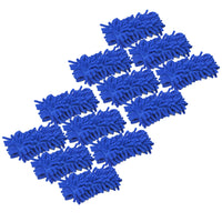 The Pencil Grip - Effaceur Shamazing en peau de chamois, lot de 12-Idéal pour toutes les surfaces effaçables à sec (mélamine, porcelaine, verre et autres surfaces de tableau effaçable à sec)