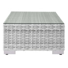 Modway Convene Outdoor Patio Coffee Table - Light Grey-Water and UV Resistant