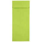 JAM Paper Enveloppes ouvertes de teinte claire avec fermeture gommée, 4 3/4 x 11 po, vert lime, 1000/paquet-Vert lime