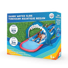 Danaplay Shark Waterslide - 10'-Long Design: Measures 1 feet for an exciting sliding experience