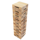 Triumph - Blocs En Bois Fun Size Tumble-PRATIQUEMENT 2 PIEDS DE HAUT — Une fois construite, la tour empilée atteint 18 niveaux de hauteur et 22,5 po de haut