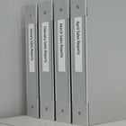 DYMO D1 Label Tape, 19mm (3/4") Black on White-Length: 23’