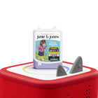 tonies Audiobooks: Junie B. Jones 4-Piece Set-It’s simple: pick a tonies Audiobook, put it on top of the Toniebox, and squeeze an ear for hours of unabridged listening