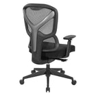 Pro-line II - Fauteuil Ergonomic avec haut dossier en maille et siège en tissu-Réglage pneumatique de la hauteur du siège