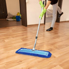 Gritt Commercial All-In-One 36” Microfiber Dust Mop Set with 72" Telescopic Handle-Mop Head Material: Microfiber