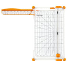 Fiskars 12" Surecut Deluxe Paper Trimmer-1/16" permanent gridlines printed from underneath provide a lasting, additional guide for precise measurements