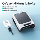 Aiper - Écosurfeur M2 Skimmer robotisé automatique à énergie solaire avec prise en charge APP, évitement intelligent des obstacles-9