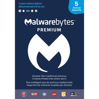 Malwarebytes Premium Anti-Malware for Multiple Devices, 5 Devices-AWARD WINNING Antivirus, anti-malware, anti-spyware & more