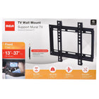 RCA Fixed TV Wall Mount - 13" to 37" - Black-Material: Steel