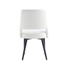 Manhattan Comfort Tremont 21.7" Modern Leatherette Upholstered Dining Chair - White-Minimal Assembly Required. Hardware Included
