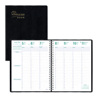 Blueline 2026 Planifi-Action 13-Month 7-Day Weekly/Monthly Planner - 11" x 8-1/2" - Black - French-13-Month: December 2025 to December 2026
