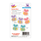 TREND enterprises Garden Bees Mini Accents Variety Pack - 3"  - 36 Pack-Diecut with durable cardstock. 3 colours, 12 of each, for 36 per pack