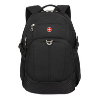 Swiss Gear Computer Backpack - Black-Fits most 15" laptops in a dedicated compartment