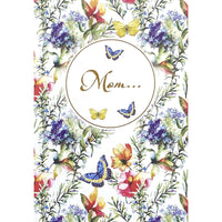 Mill Brook Studio Mother's Day Greeting Cards/Envelopes - 5-3/8" x 7-3/4" - Butterfly - 18 Pack-Premium quality greeting cards