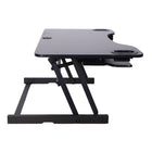 Rocelco 45" Adjustable Desk Riser with Anti Fatigue Mat-ADR45 is 45" wide holds 3 monitors, laptop