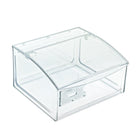 Azar Container - 7" H x 11.75" W x 9.75" D - Clear-Material: Clear Styrene