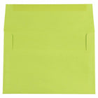 JAM Paper A8 Coloured Invitation Envelopes - 5.5 x 8.125 - Ultra Lime Green - 50 Pack-Envelope Features: Straight gummed flap closure, high quality smooth paper finish