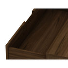 Manhattan Comfort Rockefeller 35.24" Mid-Century Modern Dresser - Brown-Home Assembly Required. All Hardware Included