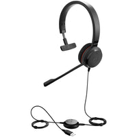 Jabra - Casque Evolve 30 II MS Mono-Style de casque : Mono