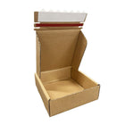 Reliabag - Boîtes d'expédition en papier kraft ondulé auto-adhésives - 6" x 6" x 2" - Paquet de 40-Léger, écologique, durable et robuste