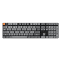 Keychron K5 Max Swappable Gateron RGB Backlight - Brown Switch-Ultra-slim full-size layout including a numeric pad for boosted productivity and ergonomic comfort