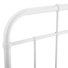 Modway Alessia Metal Full Headboard - White-7 Mounting Positions