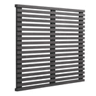 Modway Render Wall Mount Twin Headboard - Charcoal-Mid-Century Twin Headboard