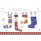 Mill Brook Studio Christmas Greeting Cards/Envelopes - 5-3/8" x 7-3/4" - Stocking - 18 Pack-Premium quality greeting cards