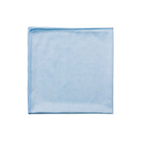 Globe Commercial - Chiffon en microfibre pour verre/miroir - 14 pouces - Bleu-Réduisez l’utilisation de produits chimiques et ramassez plus de bactéries