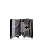 Champs Tech 2-Piece Luggage Set - Black-20" Case TSA Approved