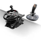 Thrustmaster T128 SimTask Farming Pack-Steering Kit: 100% metal racing wheel support with adjustable tilt allowing for flat wheel positioning, plus a spinner knob for agile one-handed driving - allowing you to operate a separate equipment control at the same time