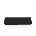 Manhattan Comfort Liberty 62.99" TV Stand, Black (201AMC8)-Fashionable Splayed Legs made from Solid Wood for Extra Durability.