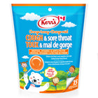 Kerr's Orange-Honey Cough & Sore Throat Lozenge on a Stick-Made in Canada