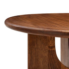 Modway Rivian Round 34" Coffee Table - Walnut-8