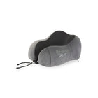 Reebok Travel Ergonomic Neck Pillow - Grey-Maintaining cleanliness is effortless with the washable fabric of this pillow. Simply remove the cover and toss it in the washing machine, allowing you to enjoy a fresh and hygienic pillow every time you use it