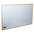 Office Works Magnetic Dry-Erase Whiteboard - 23.5" x 35.5" - Beige - 6 Pack-Premium material: white dry erase board is made of high-quality, durable metal with cardboard backing, very light in weight and easy to transport from one place to another