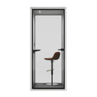 Uncaged Ergonomics Soundproof Work & Meeting Pod - White-Flexible Sizing: Choose from 4 sizes for individuals or teams