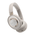 Cleer Audio Alpha Noise Cancelling Bluetooth Headphones - White-Alpha provides crystal clear voice calls with Qualcomm cVcTM (clear voice capture) 2-mic beamforming design and wind noise reduction.