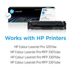 HP 218X Original LaserJet Toner Cartridge - High Yield - Cyan-This cartridge works with: HP Colour LaserJet Pro 3201dw; HP Colour LaserJet Pro MFP 3301cdw, 3301fdw, 3301sdw