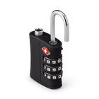 Bugatti 2-Piece TSA Dial Lock Set - Durable ABS - Black-3-Digit Combination for Enhanced Security