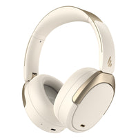 Edifier WH950NB Hi-Res Audio Wireless Foldable Lightweight Design Over-Ear Headphones with fast charging - White-Equipped with intelligent, active noise cancellation algorithms that remove surrounding noise. There are two active noise cancellation mode selections that meet everyone's needs. Furthermore, users can choose between ambient sound or wind reduction in different scenarios to create their ideal environment