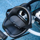 Qaba - Tricycle 6 en 1 pour tout-petits de 1 à 5 ans avec poignée parentale - bleu-Canopy pliable pour un rangement et un transport pratiques 