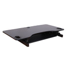 Support de bureau debout réglable en hauteur Rocelco de 45 pouces avec plateau de clavier coulissant et rétractable-Fournit une hauteur réglable de 4,7" à 17,5"