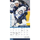 DateWorks 2026 16-Month Wall Calendar - 12" x 12" - Winnipeg Jets - Bilingual-Sports